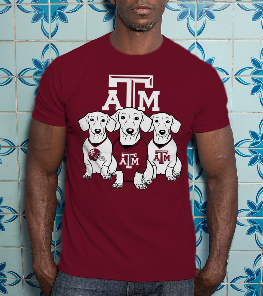Texas A&M Dog Trio T-Shirt