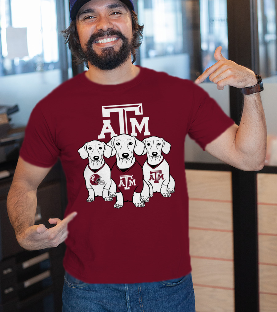 Texas A&M Dog Trio T-Shirt