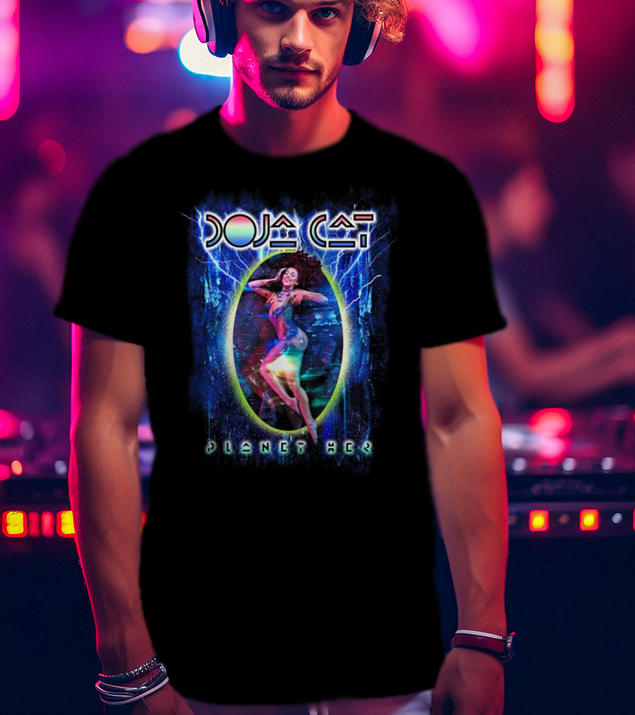 Doja Cat Planet Her Album Cover T-Shirt