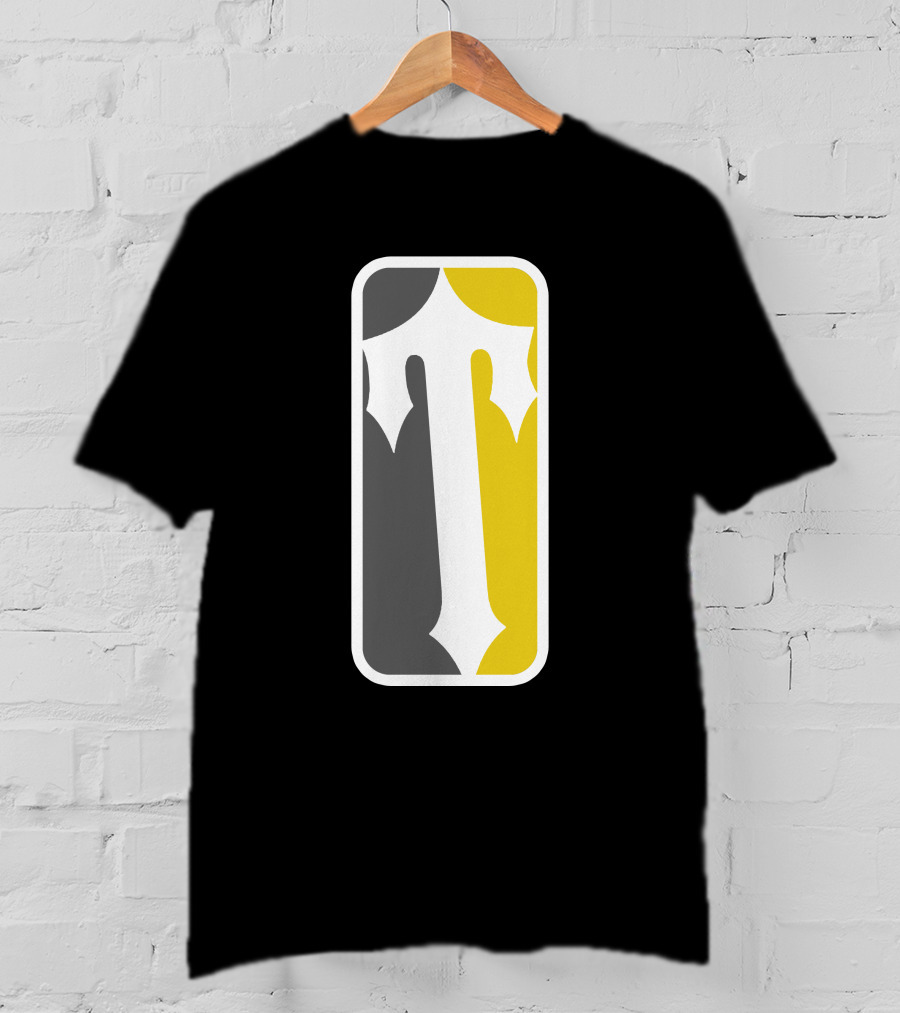 Trapstar X Central Cee 23 Sold Out T Logo Monochrome Yellow T-Shirt