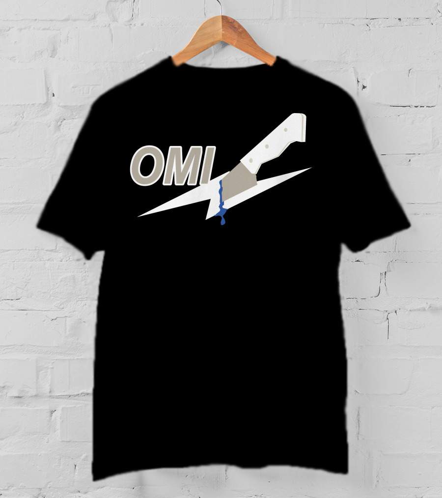 OMI Knife Stab Graphic Reloaded Merch T-Shirt