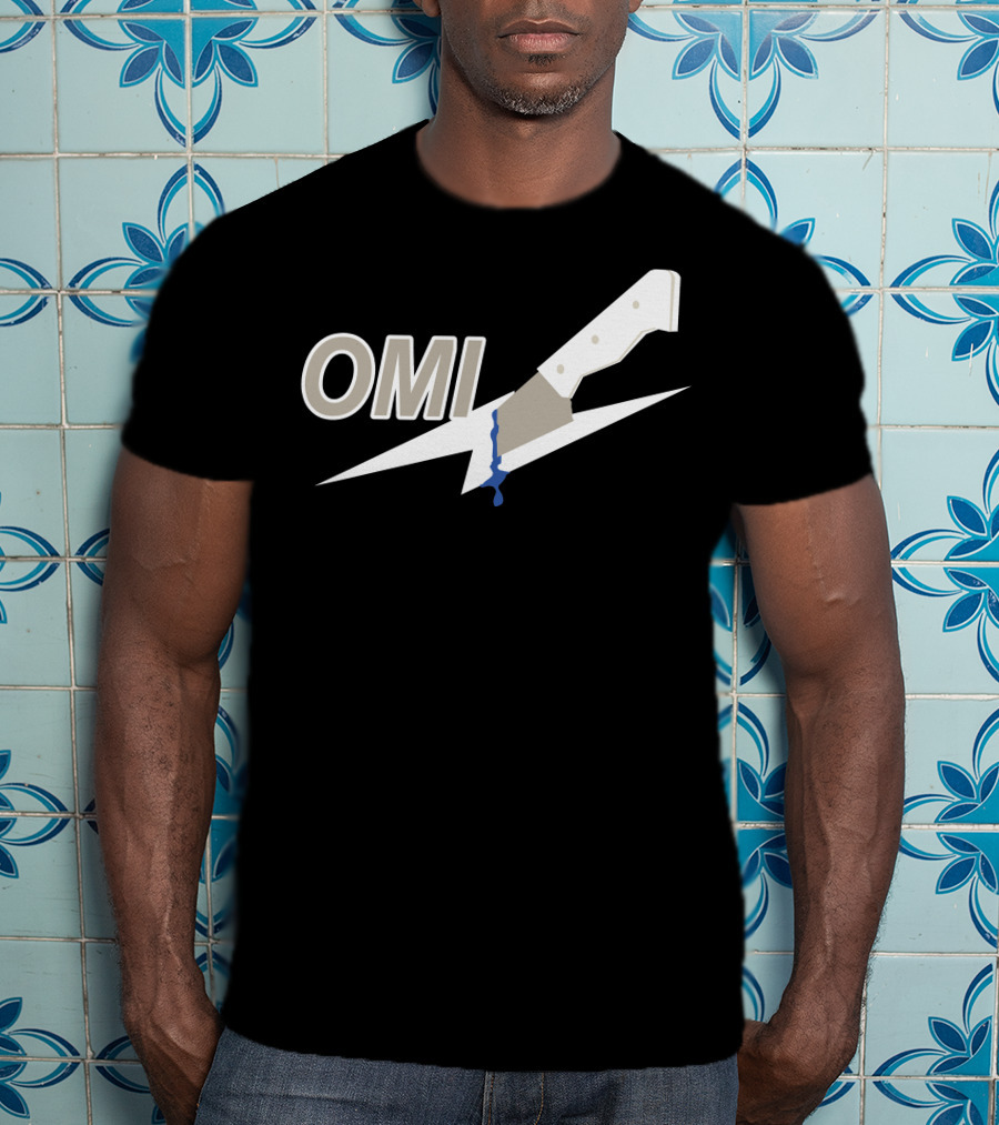 OMI Knife Stab Graphic Reloaded Merch T-Shirt
