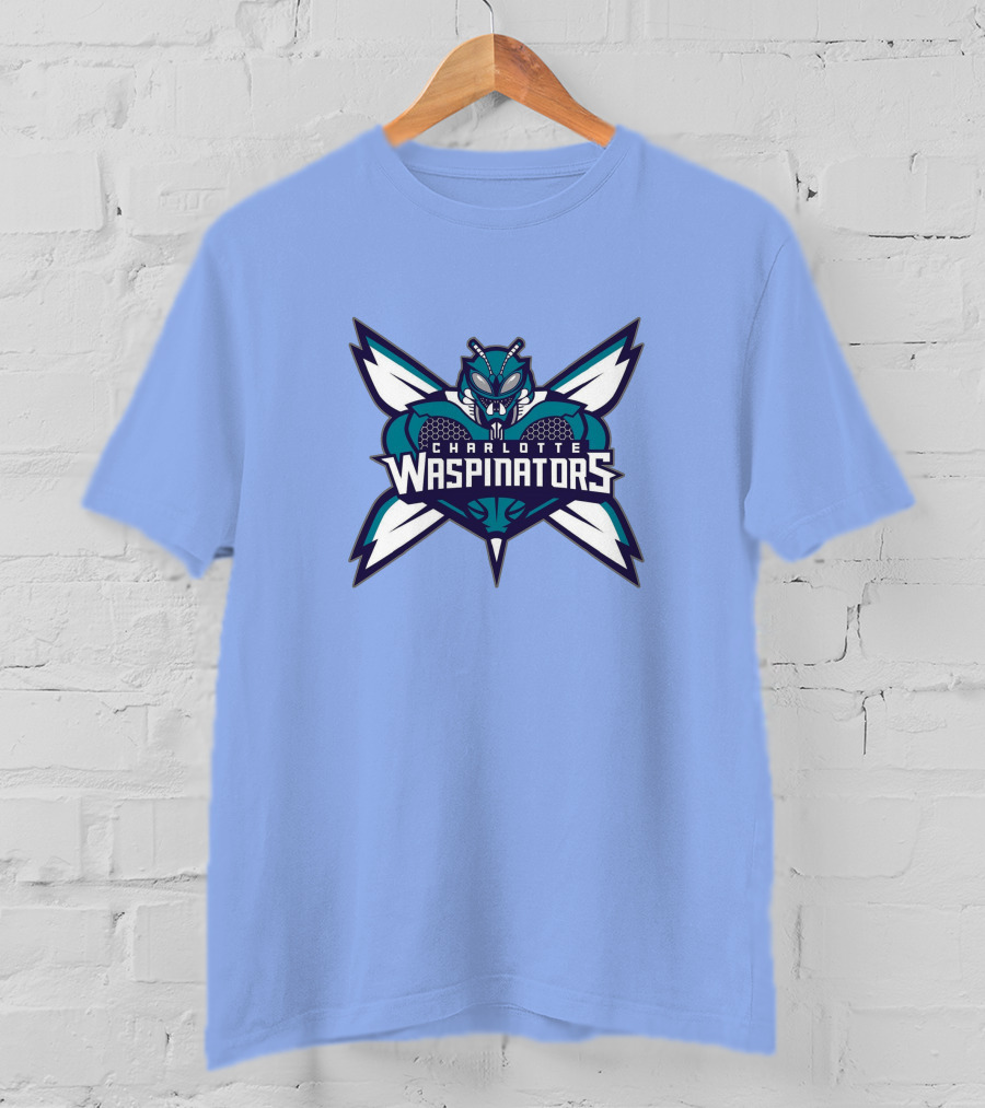 Charlotte Waspinators NBA Basketball Team T-Shirt