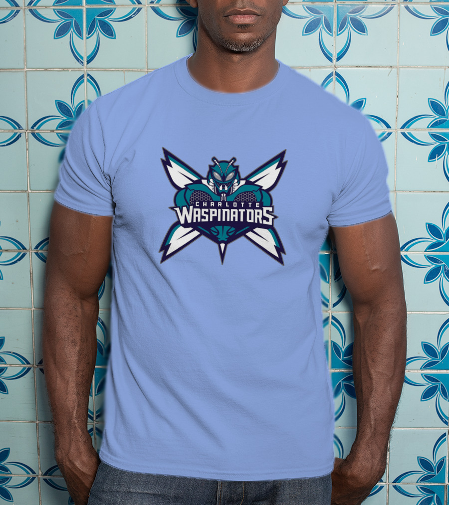 Charlotte Waspinators NBA Basketball Team T-Shirt