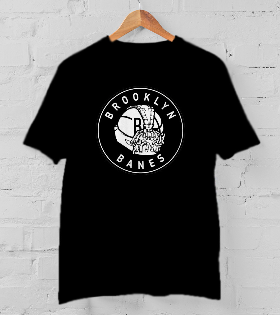 Brooklyn Banes Basketball Mask Emblem T-Shirt