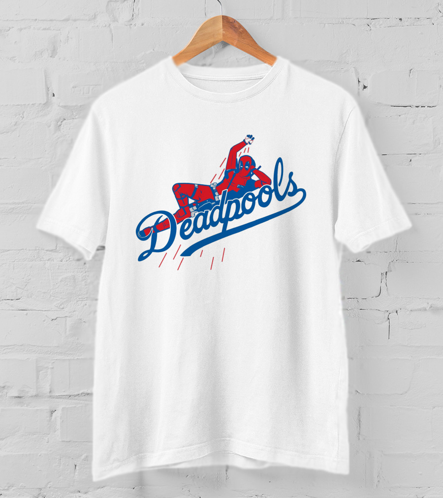 Deadpools Marvel Baseball T-Shirt