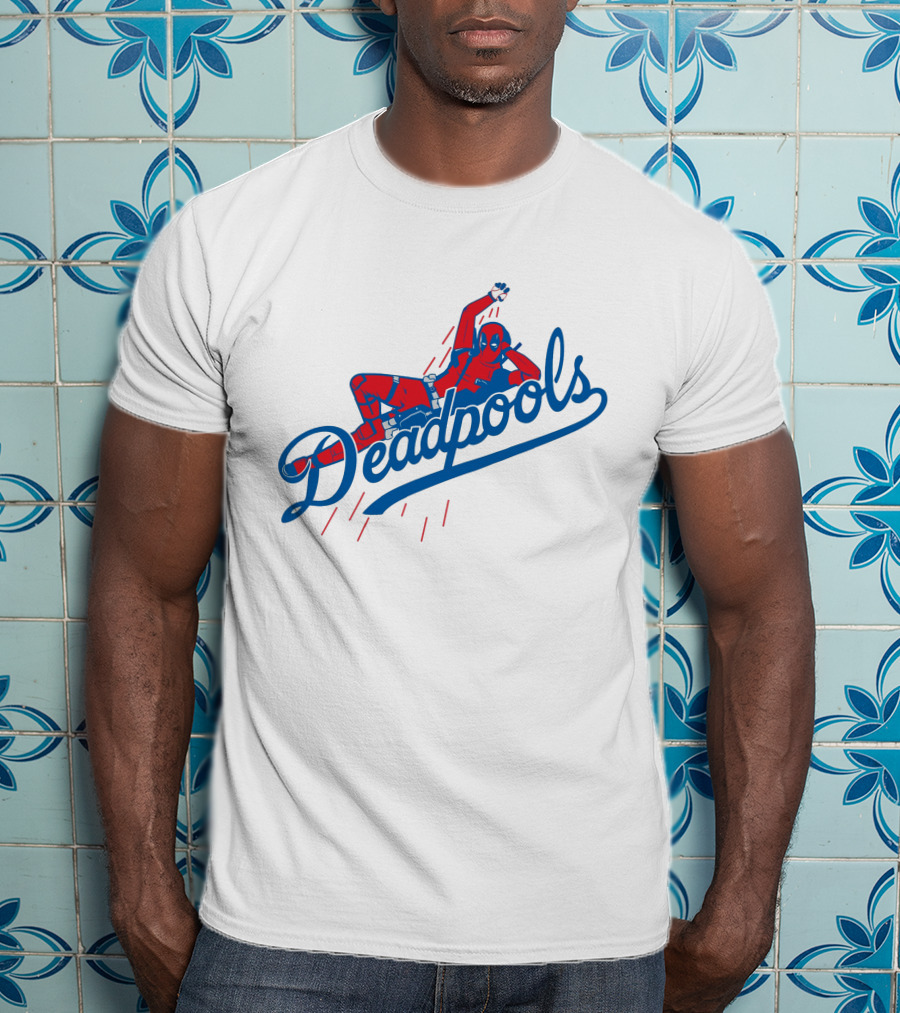 Deadpools Marvel Baseball T-Shirt