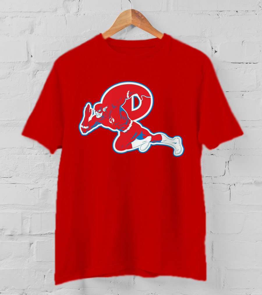 Philly Phlash DC Comics MLB Phillies Character Crossover T-Shirt