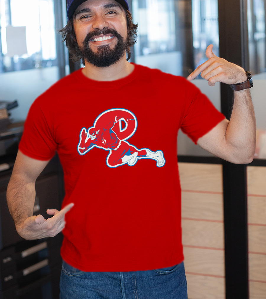 Philly Phlash DC Comics MLB Phillies Character Crossover T-Shirt