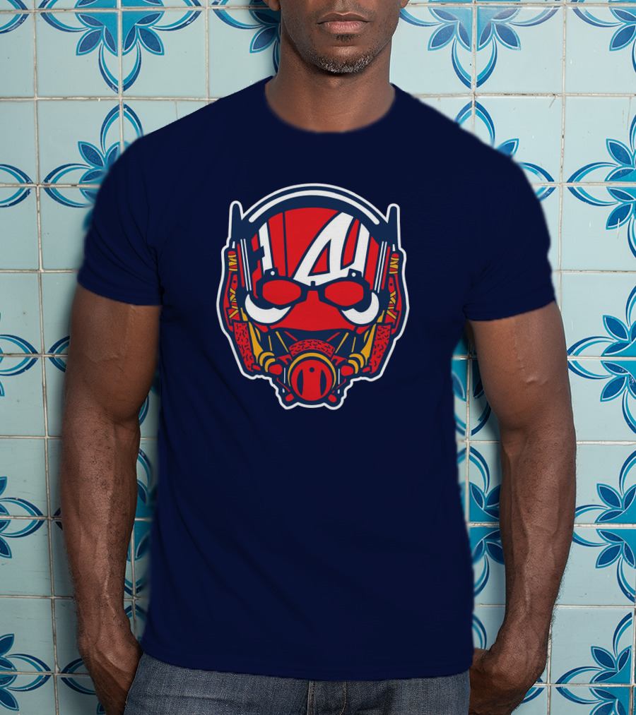 Atlanta Antman Braves Mlb Mashup T-Shirt