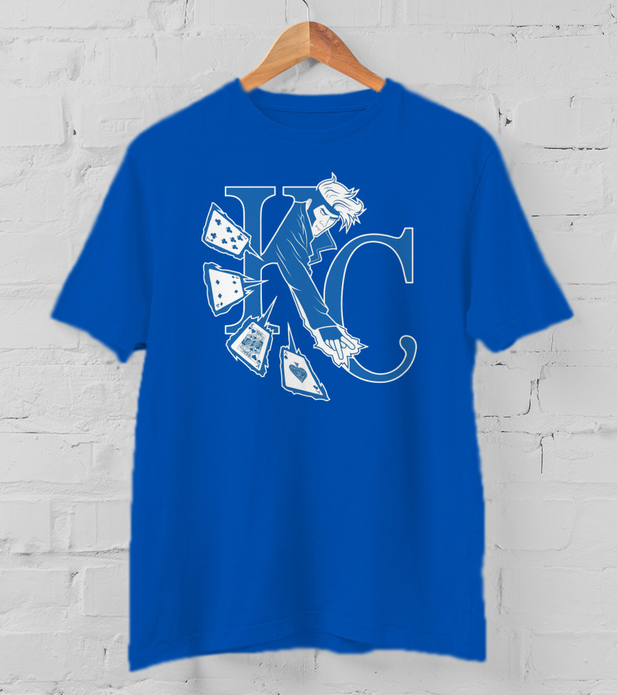 Kansas City Gambits MLB Playing Cards KC T-Shirt