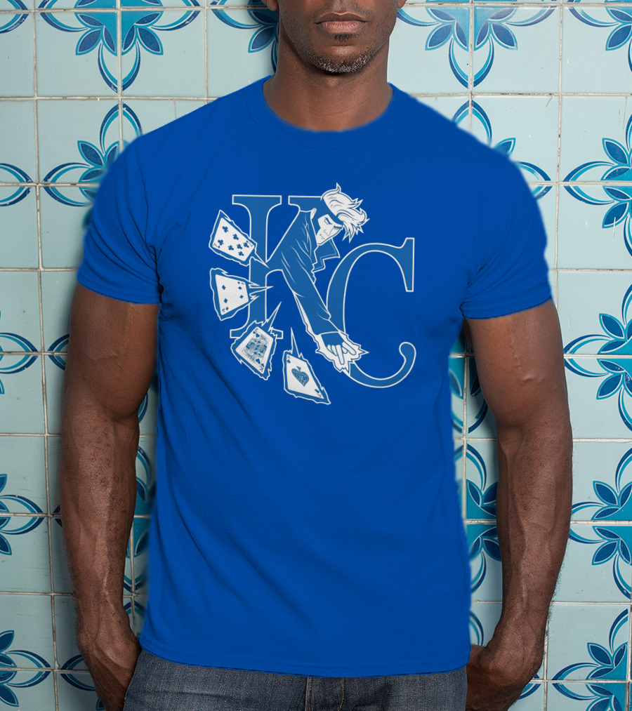 Kansas City Gambits MLB Playing Cards KC T-Shirt