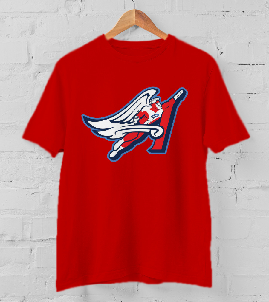 LA Archangels Superhero Wings Mlb T-Shirt