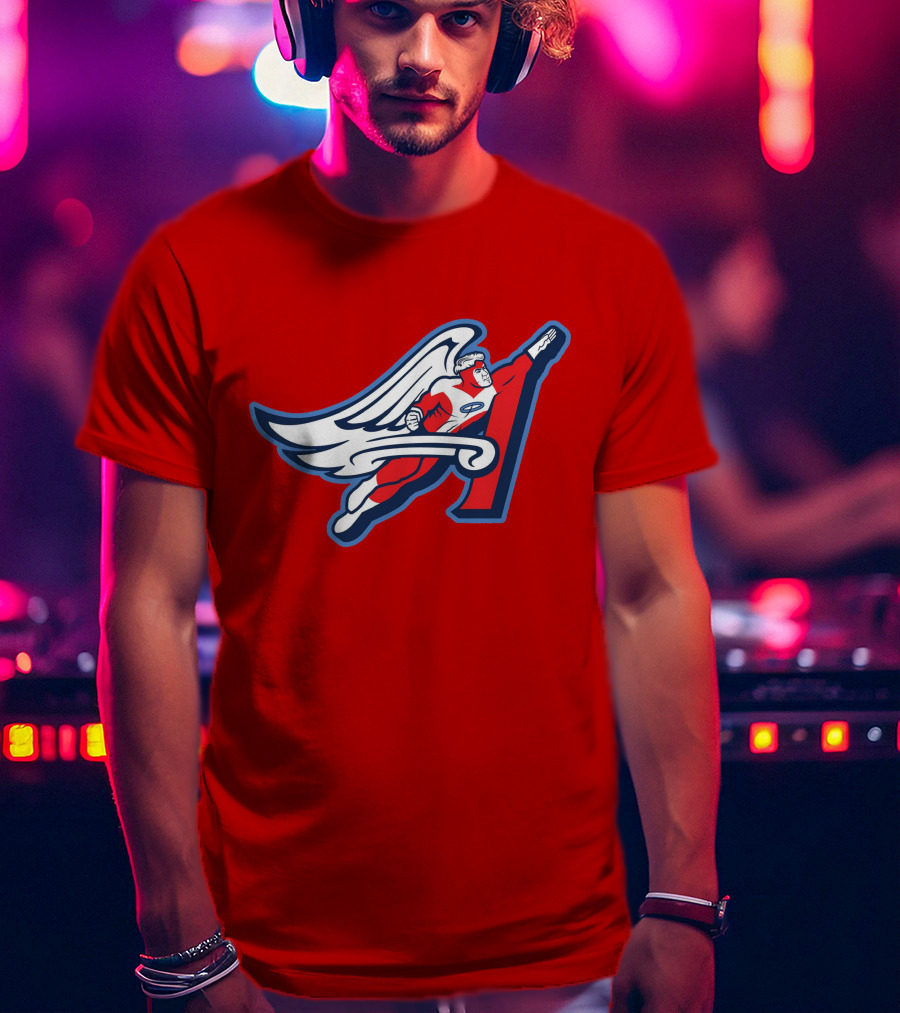LA Archangels Superhero Wings Mlb T-Shirt