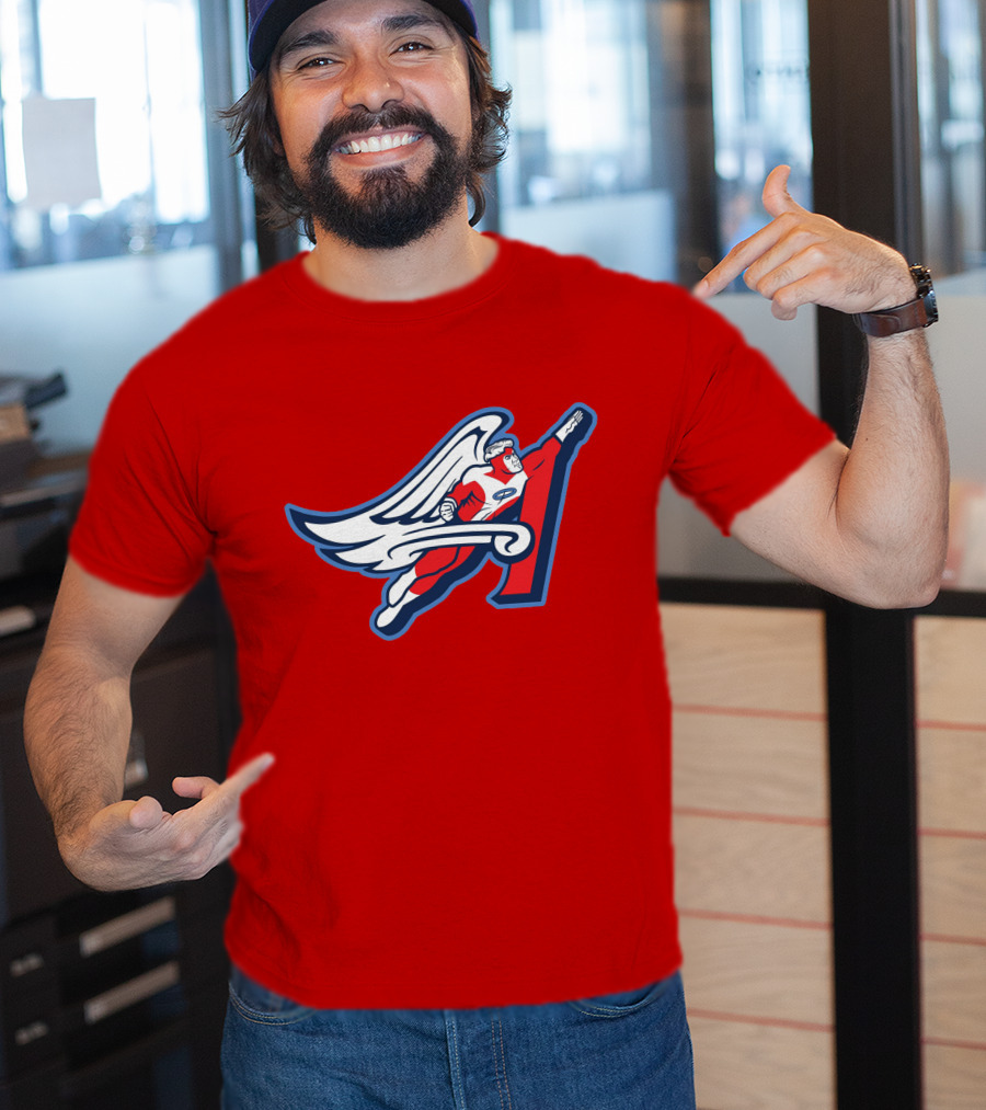 LA Archangels Superhero Wings Mlb T-Shirt