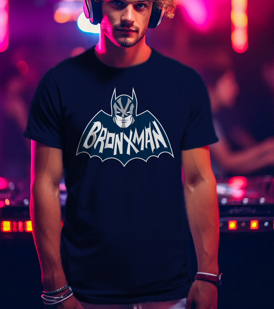 New York Bronxman Batman MLB T-Shirt