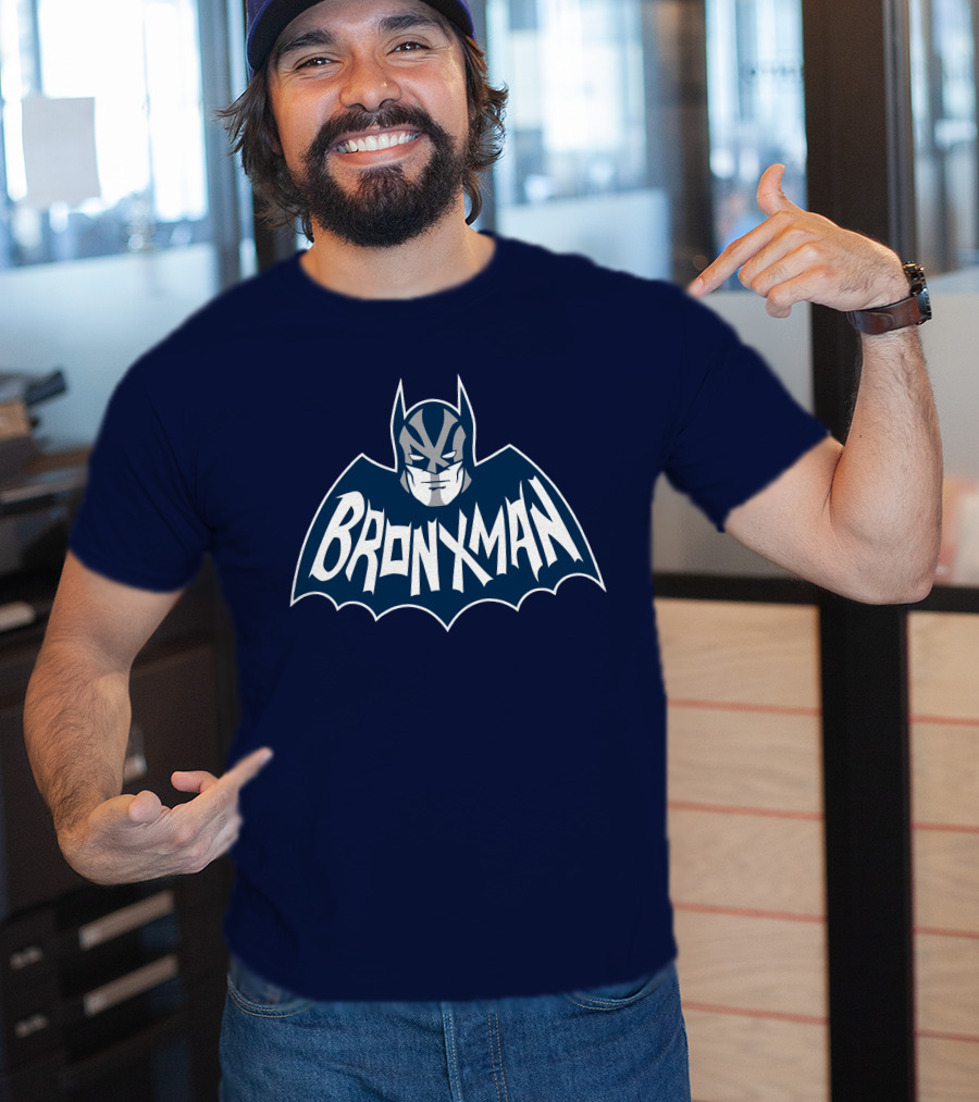 New York Bronxman Batman MLB T-Shirt