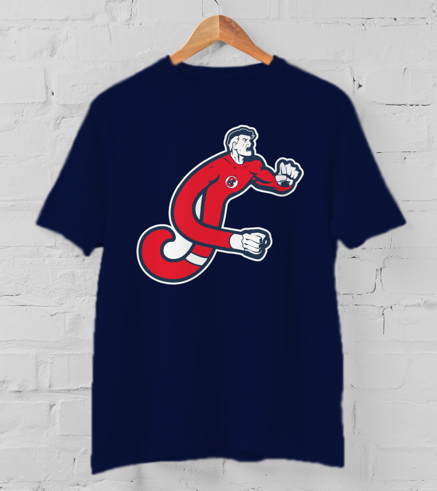 Cleveland Mr. Fantastics MLB Stretching Superhero T-Shirt