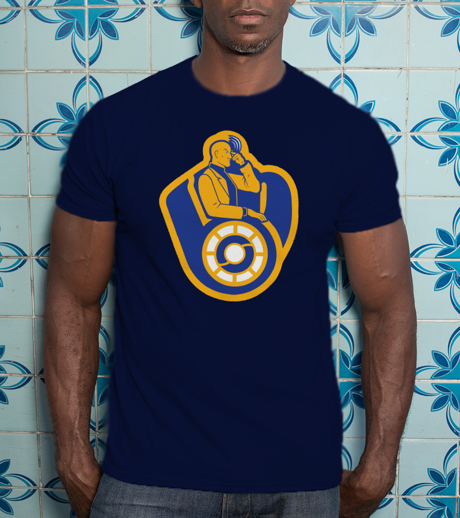 Milwaukee Professor X MLB Brewers Mashup T-Shirt