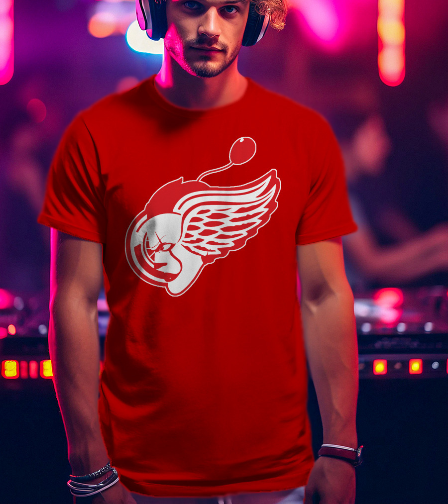 Detroit Red Wings Pennywise NHL Crossover T-Shirt