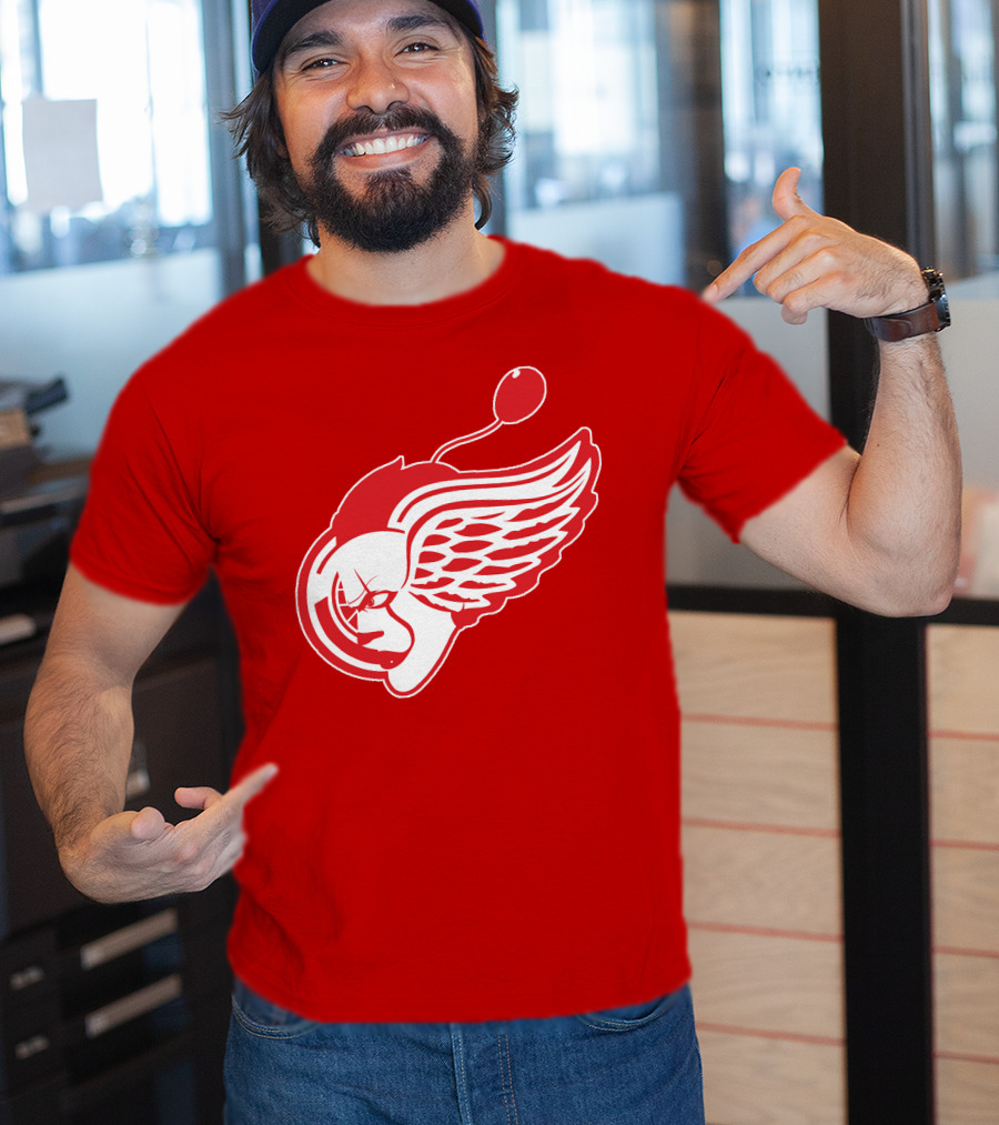 Detroit Red Wings Pennywise NHL Crossover T-Shirt