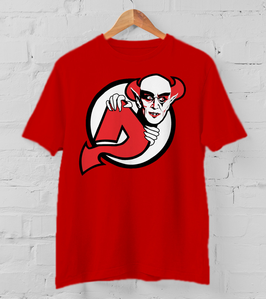 New Jersey Devils Nosferatu NHL T-Shirt