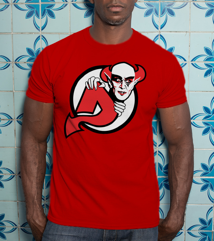 New Jersey Devils Nosferatu NHL T-Shirt