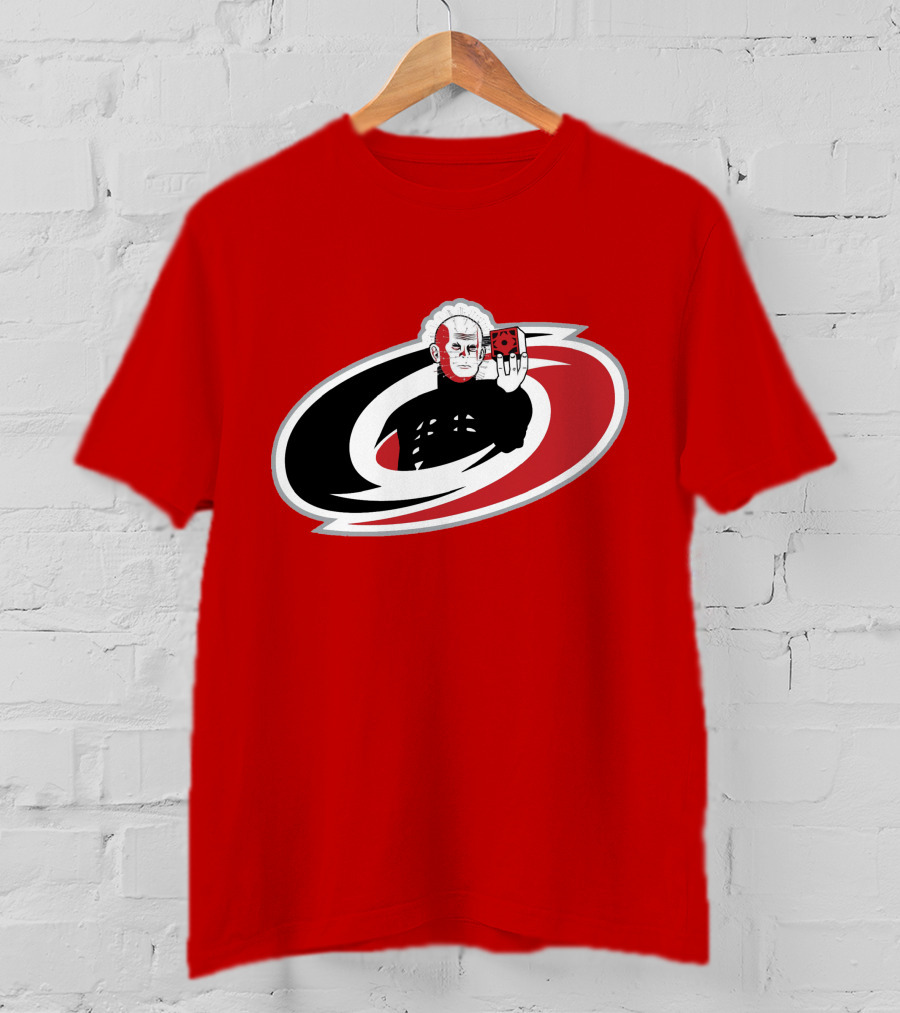 Carolina Hellraisers NHL Horror-Themed Hockey T-Shirt