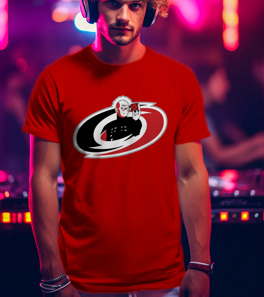 Carolina Hellraisers NHL Horror-Themed Hockey T-Shirt