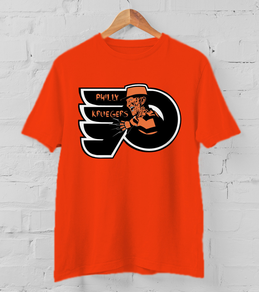 Philly Kruegers NHL Horror Hockey Fusion T-Shirt