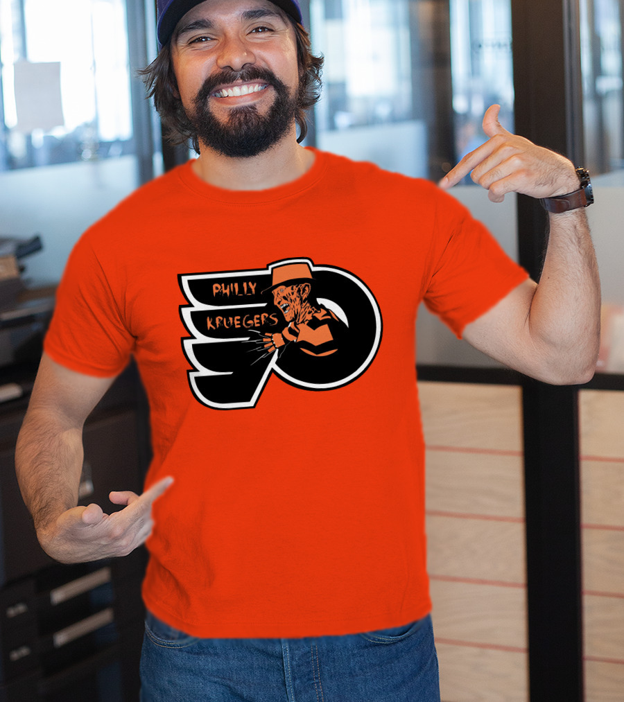 Philly Kruegers NHL Horror Hockey Fusion T-Shirt