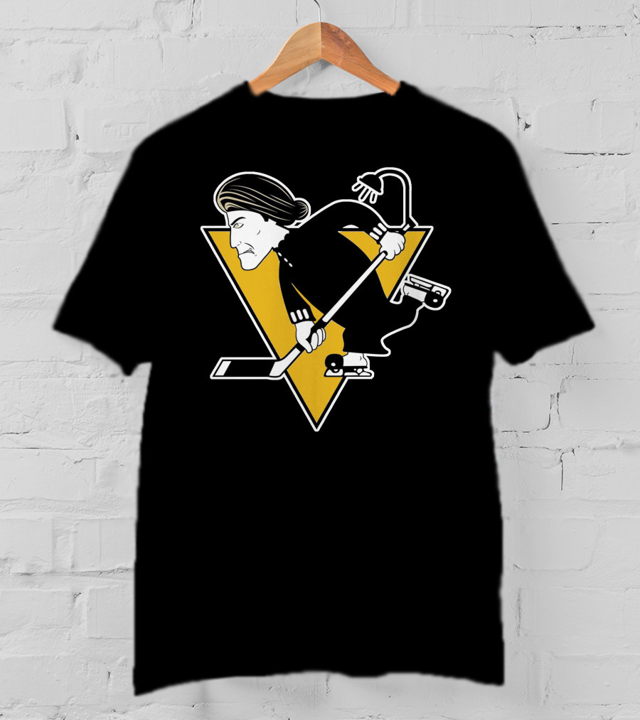 Pittsburgh Norman Bates Hockey T-Shirt