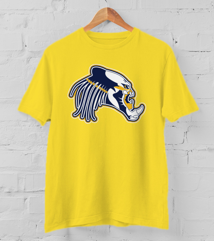Nashville Predators Logo Iconic Saber-Tooth Tiger Head T-Shirt