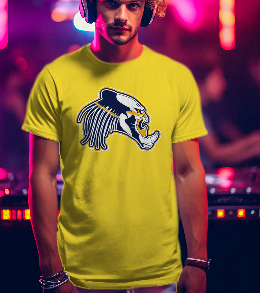 Nashville Predators Logo Iconic Saber-Tooth Tiger Head T-Shirt