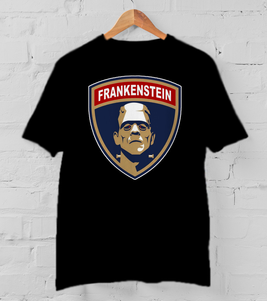 Frankenstein Monster Emblem T-Shirt
