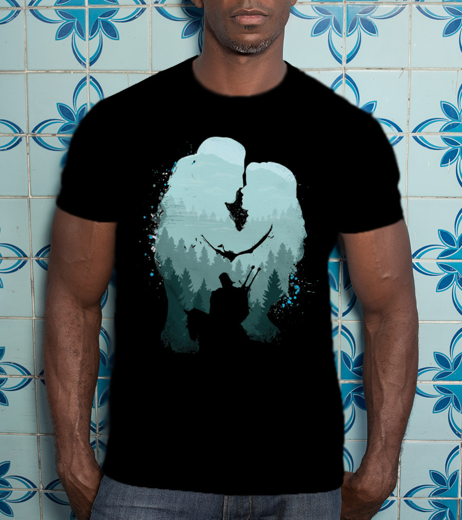 Wild Forces Hunter's Journey In Forest T-Shirt