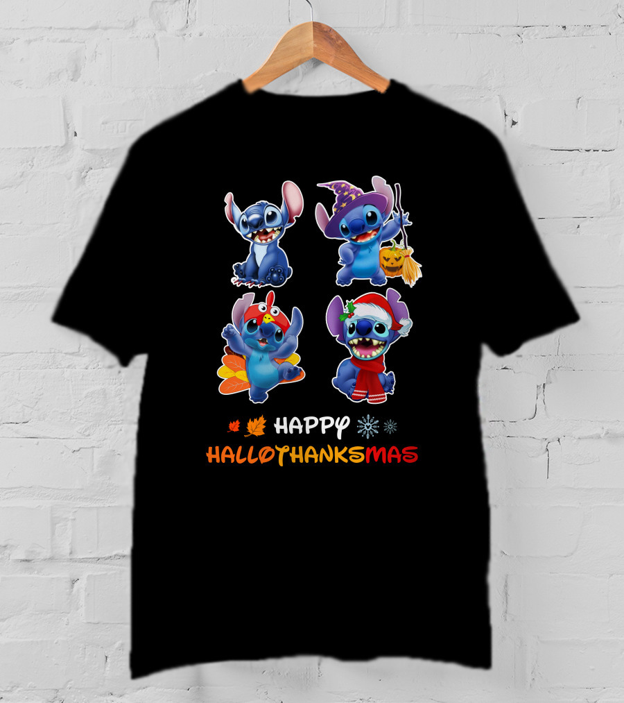 HAPPY HalloThanksMas STITCH T-Shirt