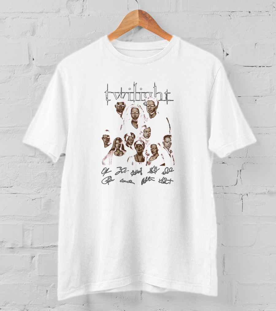 Twilight Movie Cast Signatures T-Shirt