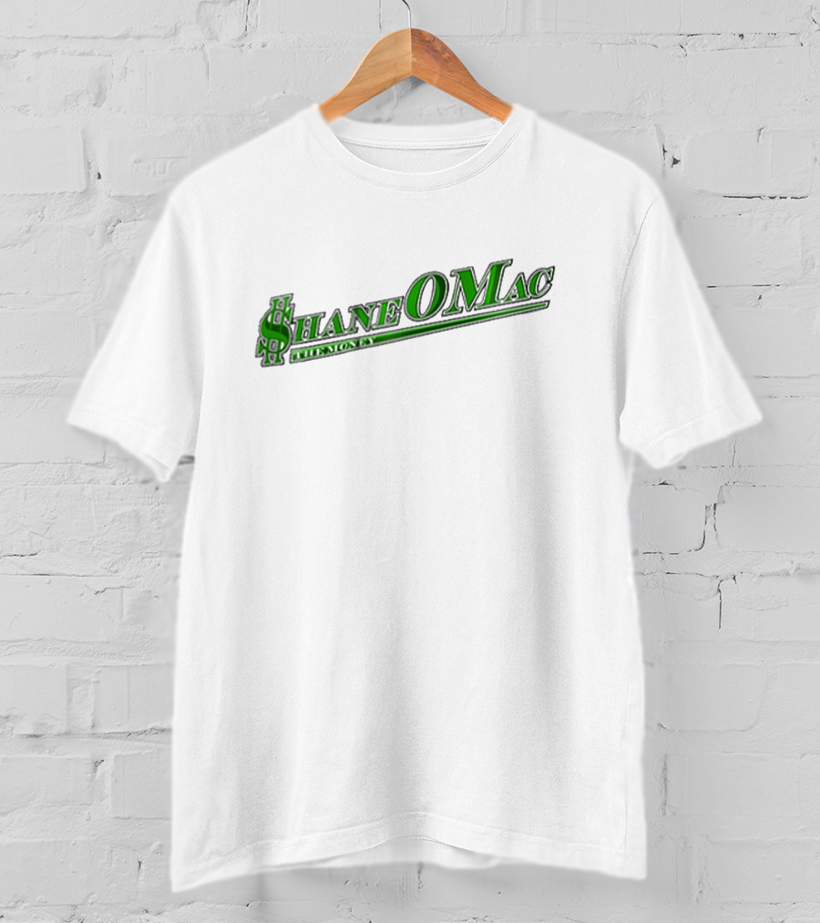 Shane O Mac Dollar Sign Iconic Wrestling Momentum T-Shirt
