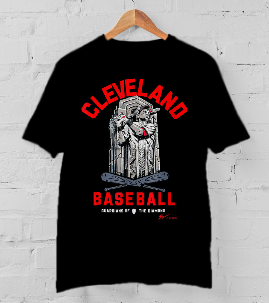 Cleveland Baseball Guardians Of The Diamond T-Shirt
