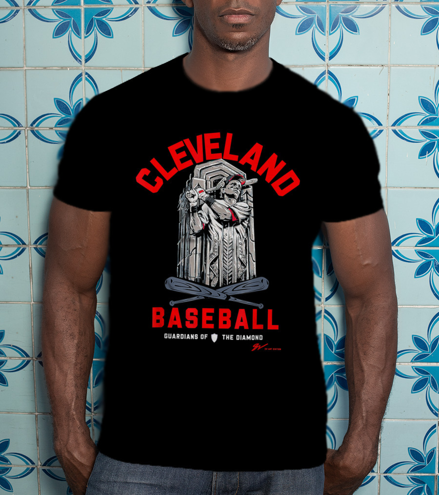 Cleveland Baseball Guardians Of The Diamond T-Shirt