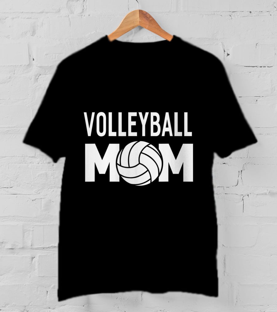 Volleyball Mom Women Funny Sports T-Shirt