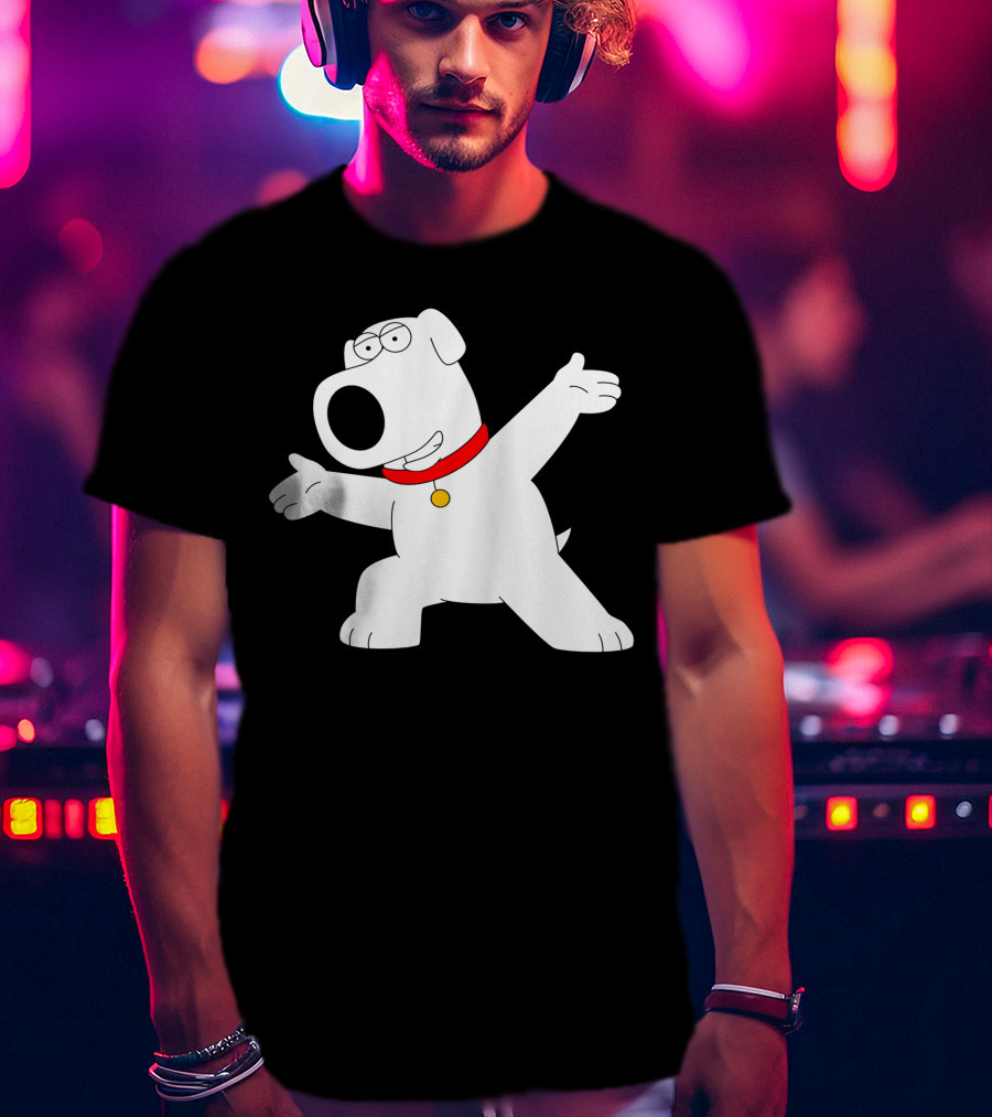 Brian Griffin Family Guy Dance Pose T-Shirt