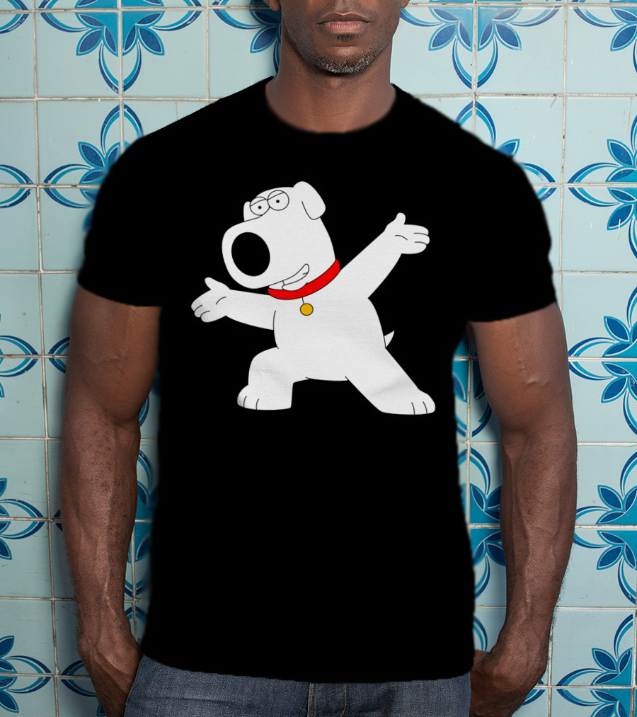 Brian Griffin Family Guy Dance Pose T-Shirt