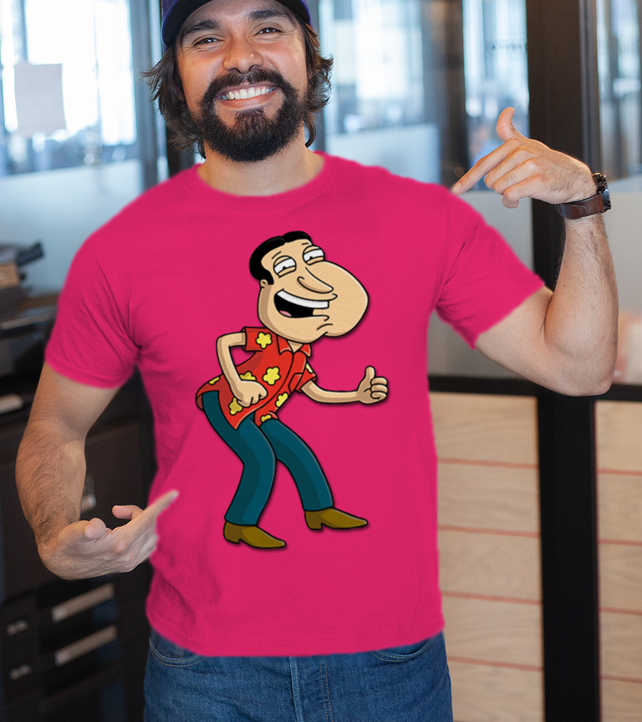 Glenn Quagmire Family Guy Thumbs Up Hawaiian Shirt Character T-Shirt
