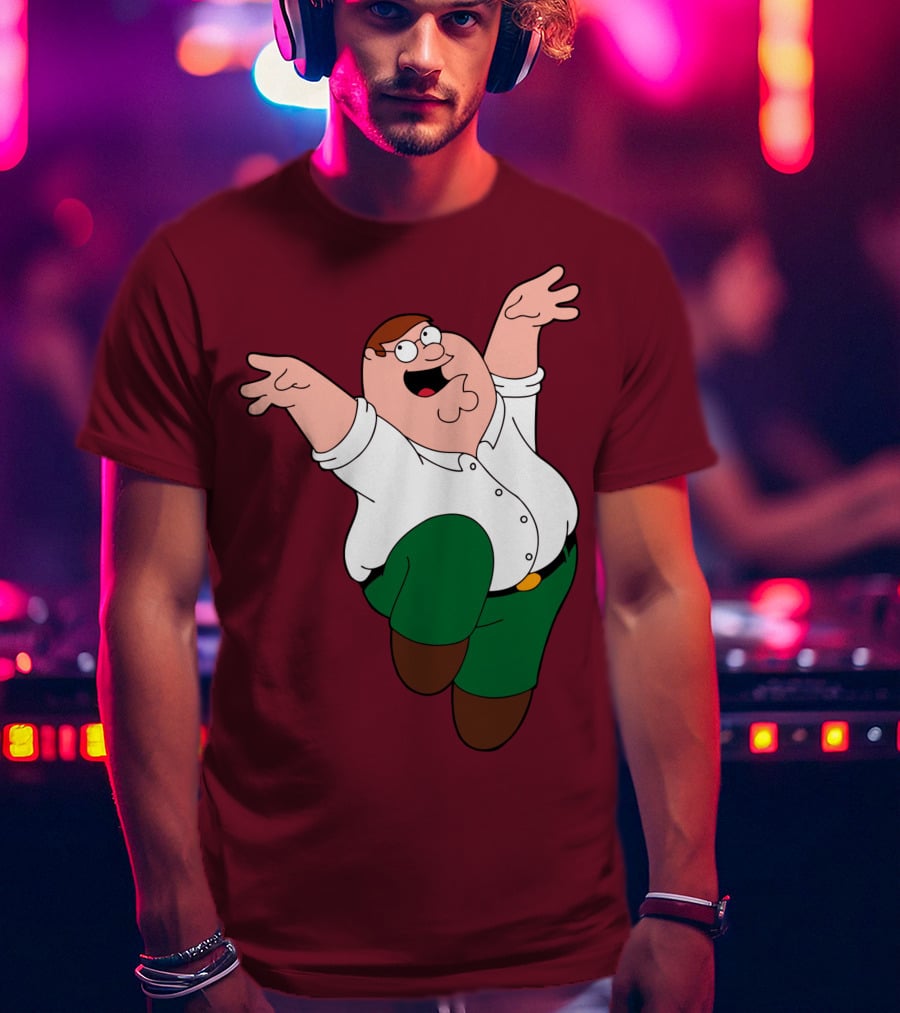 Peter Griffin Jumping Pose Family Guy T-Shirt