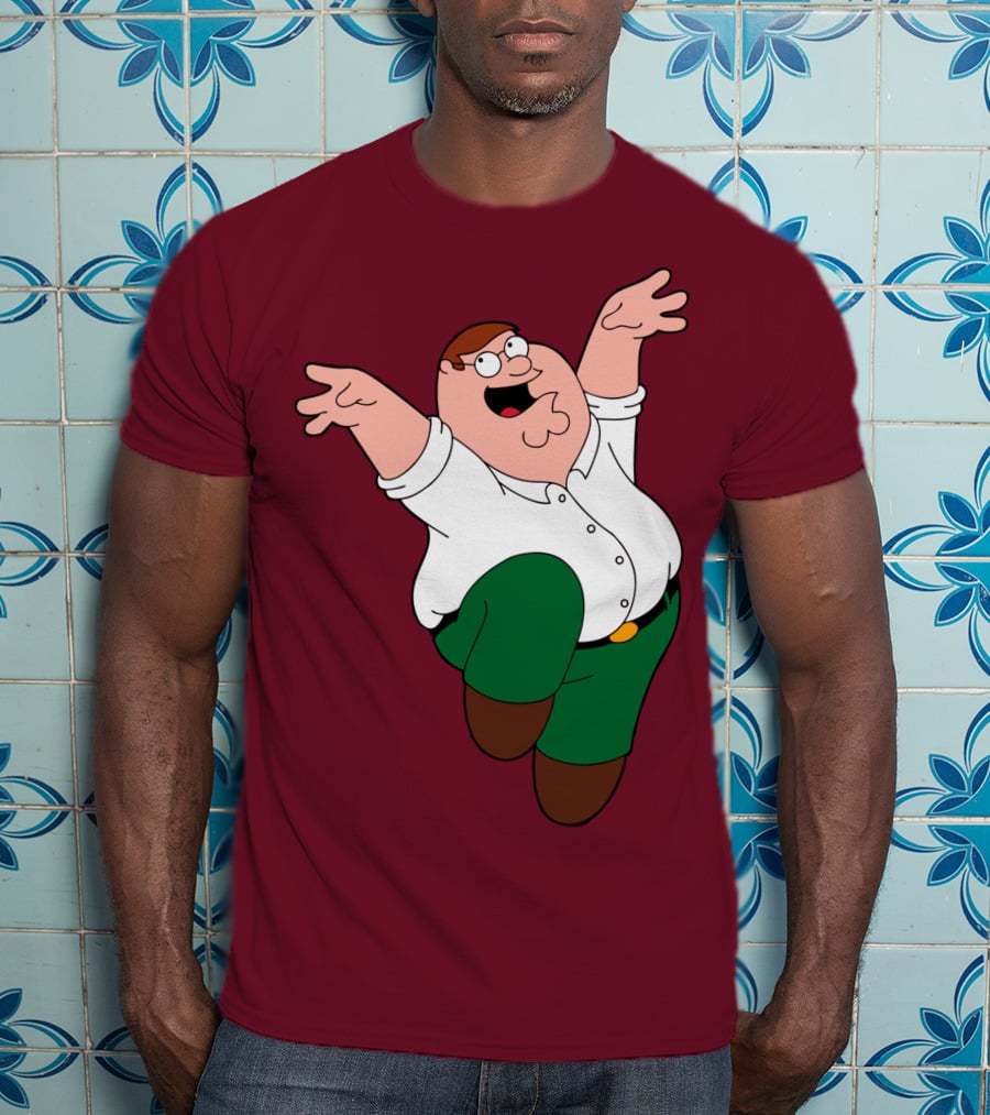 Peter Griffin Jumping Pose Family Guy T-Shirt