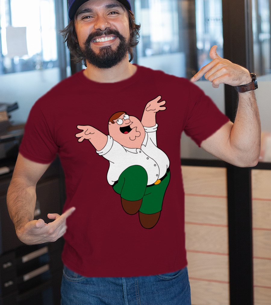 Peter Griffin Jumping Pose Family Guy T-Shirt