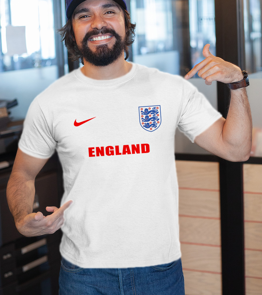 England Three Lions Crest T-Shirt