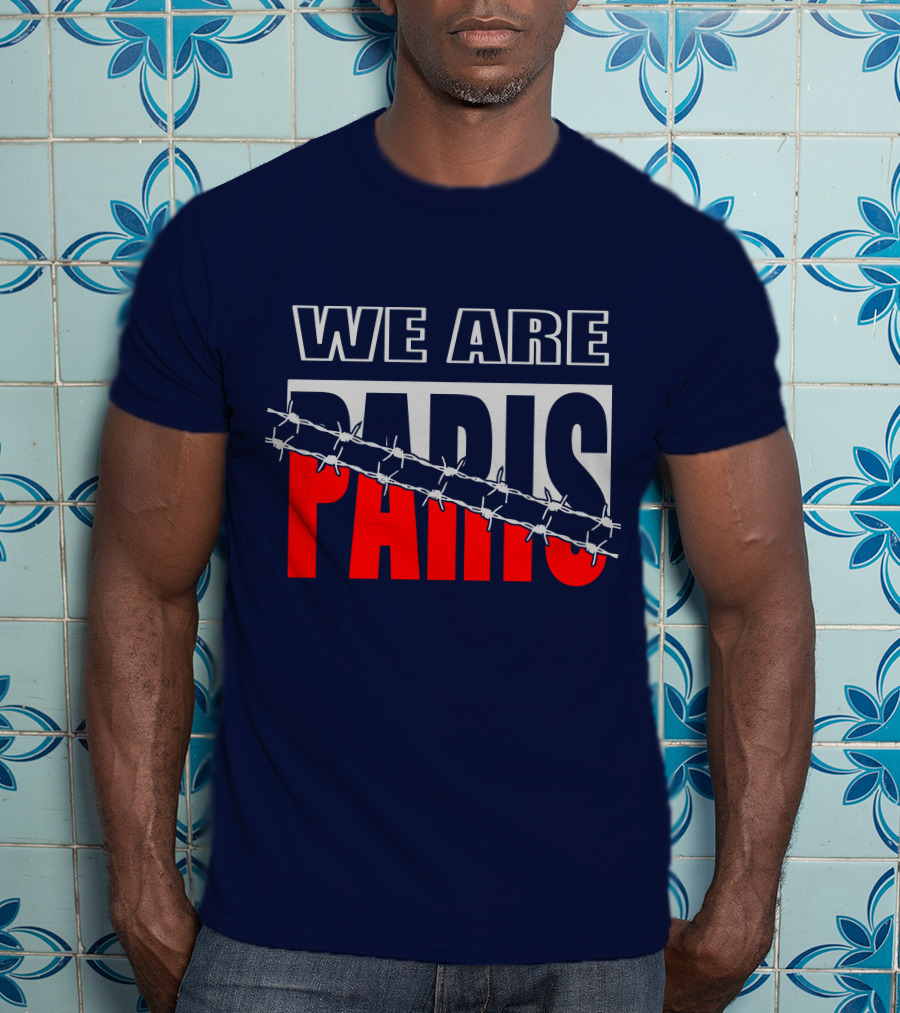 WE ARE PARIS Barbed Wire T-Shirt